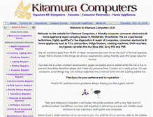 Tablet Screenshot of kitamuracomputers.net